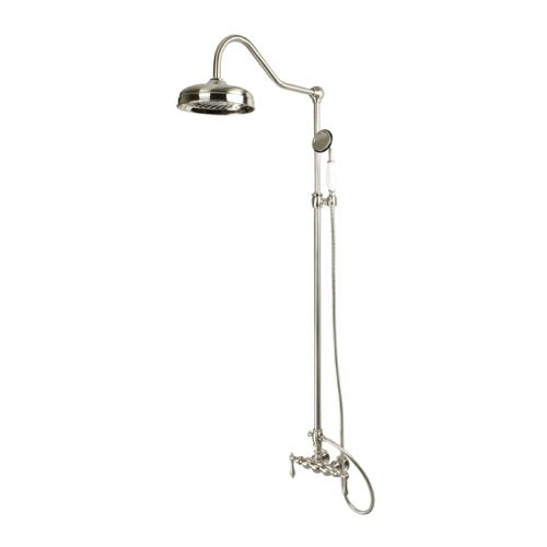 Oil Rubbed Bronze Kingston Brass CCR6125 Vintage 60-Inch Add On Shower with 12-Inch Shower Arm 